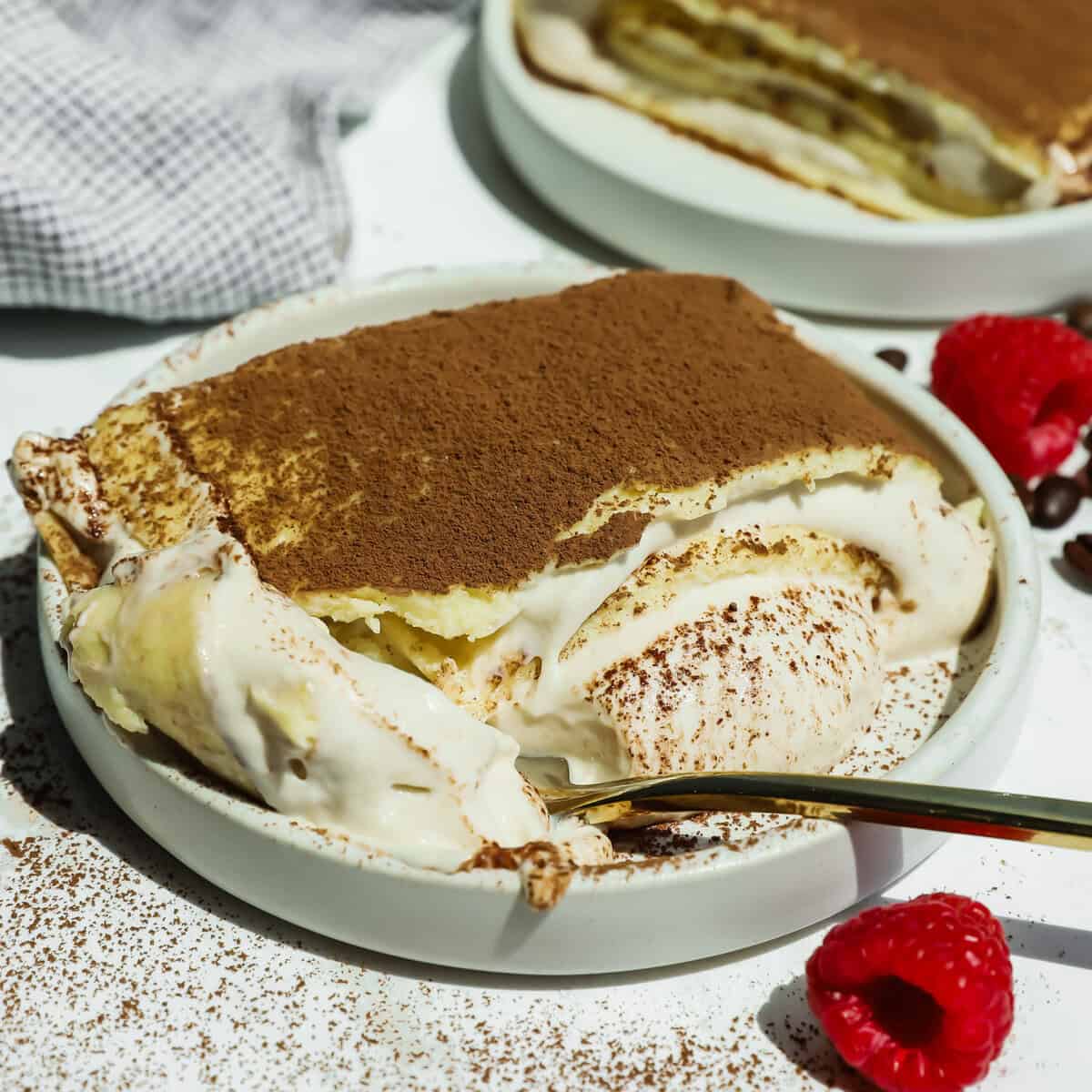 Indulge Guilt-Free: Protein-Packed Cottage Cheese Tiramisu Crepe Rolls